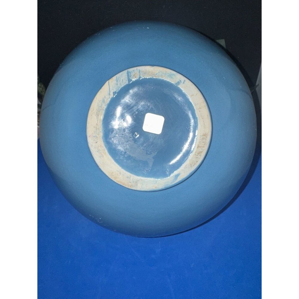 Madeline Originals Calif Mid-Century Ceramic Blue Vase - Picture 7 of 13
